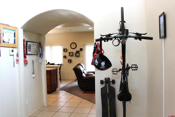 a view of a walk in closet