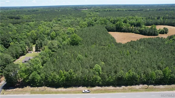 a view of a green field