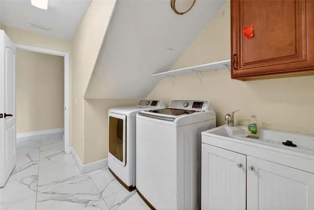 a view of a black and white checkered floor