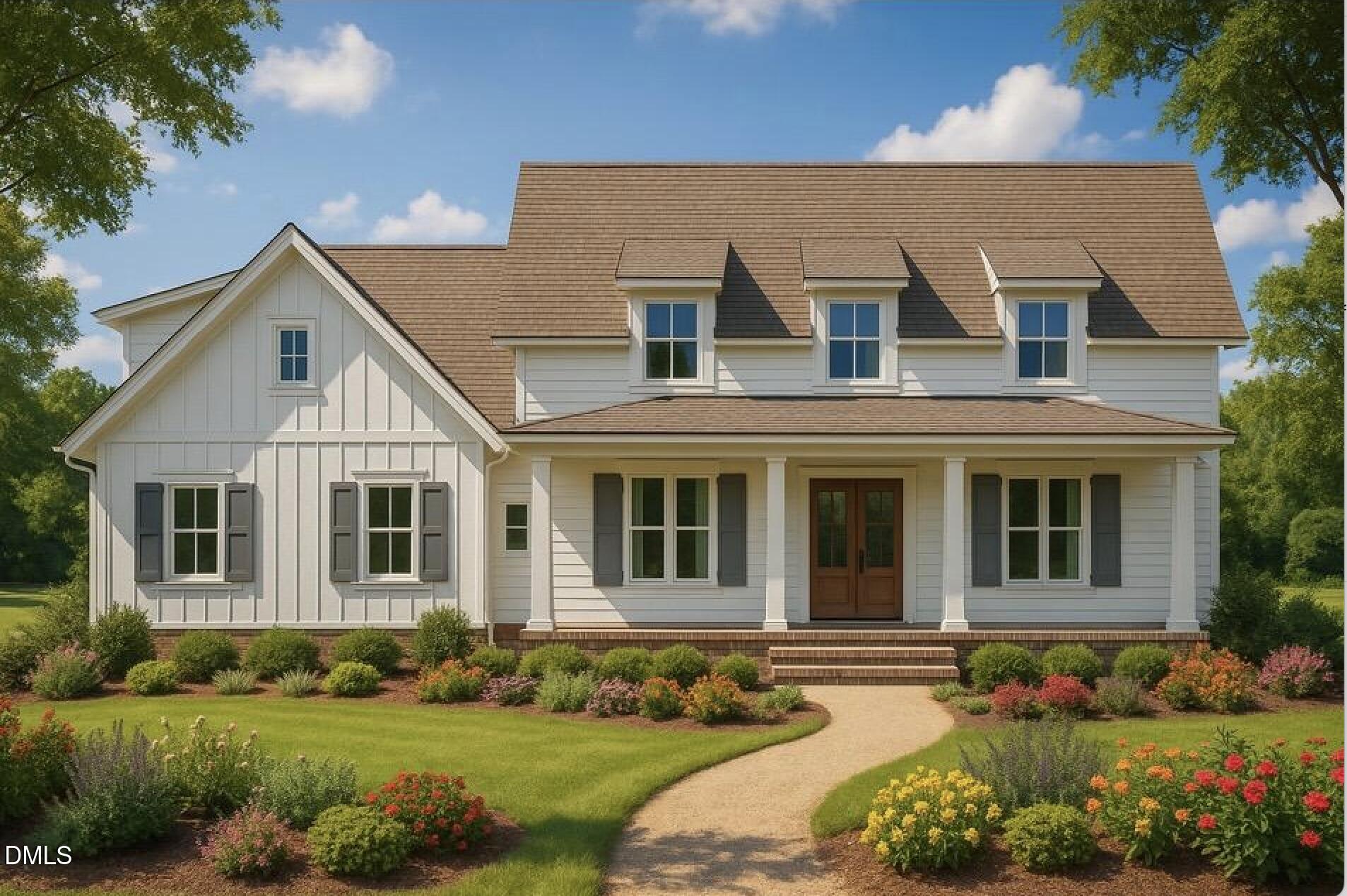 8 Trey Point Dr Spring Spring Hope, NC 27882 - Photo 25 of 31 a front view of a house with a yard