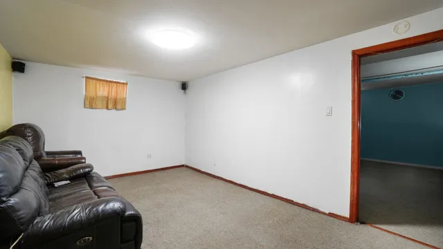 a view of a hallway with a elevator