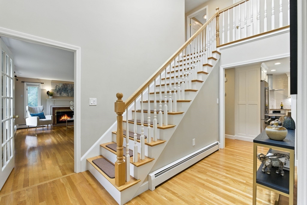 28 Janes Road Boxford, MA 01921 - Photo 18 of 41 a view of entryway and hall with wooden floor