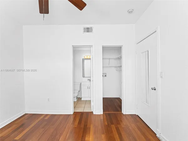 wooden floor in an empty room