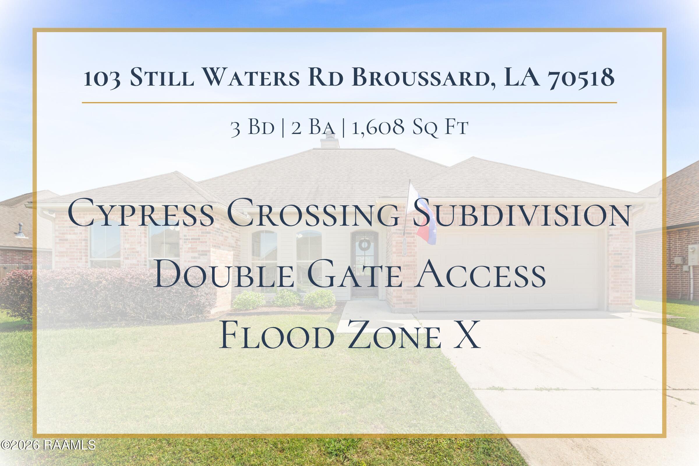 103 Still Waters Road Broussard, LA 70518 - Photo 2 of 22 103 Stillwater