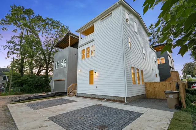 a view of a house with a patio