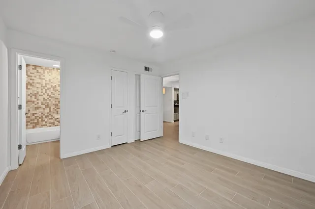 wooden floor in an empty room