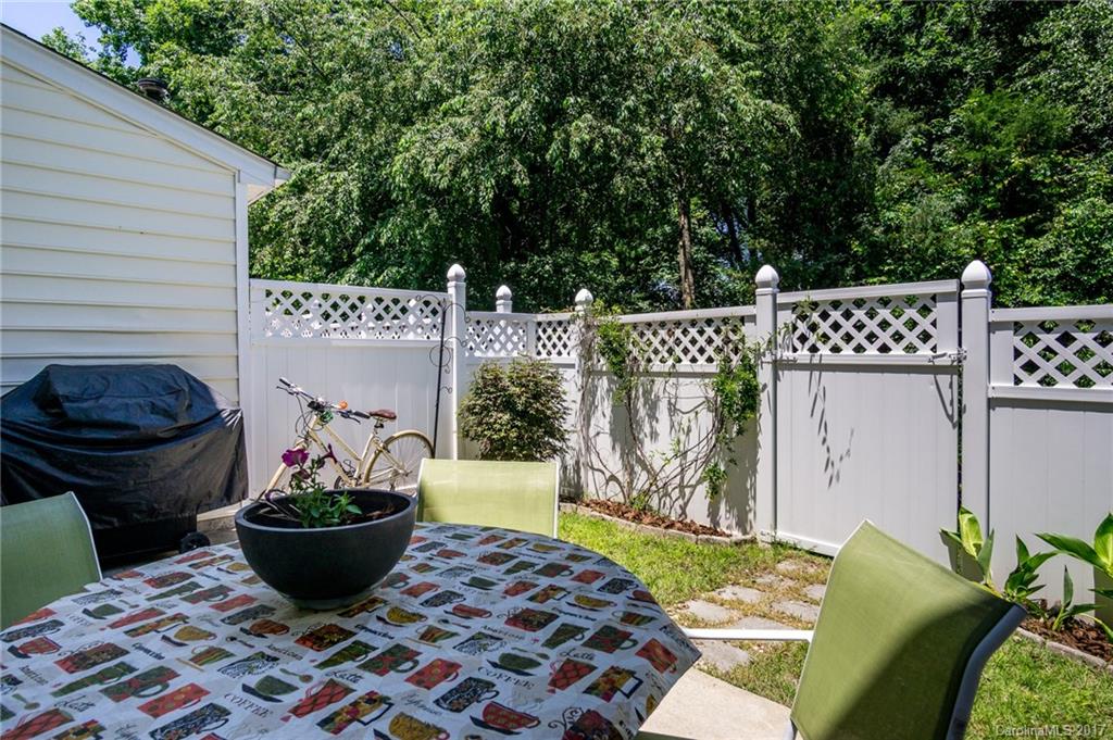975 Copperstone Lane, Unit 975 Fort Mill, SC 29708 - Photo 22 of 23 a view of a backyard with plants and furniture