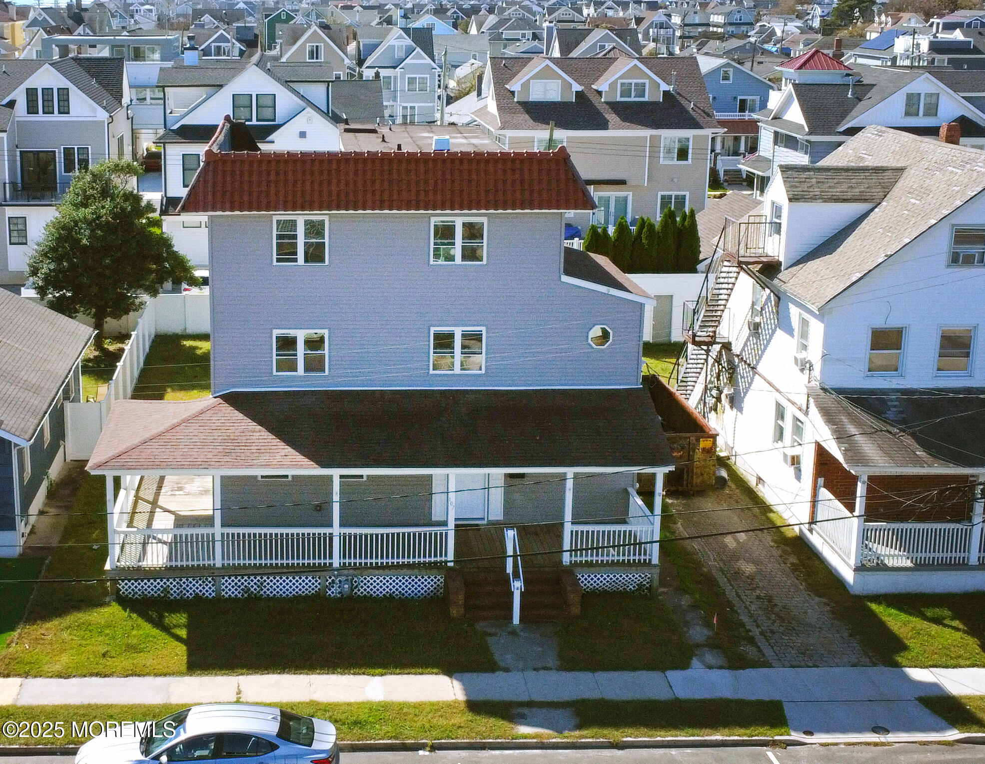 107 12th Avenue Belmar, NJ 07719 - Photo 9 of 12 an aerial view of a house