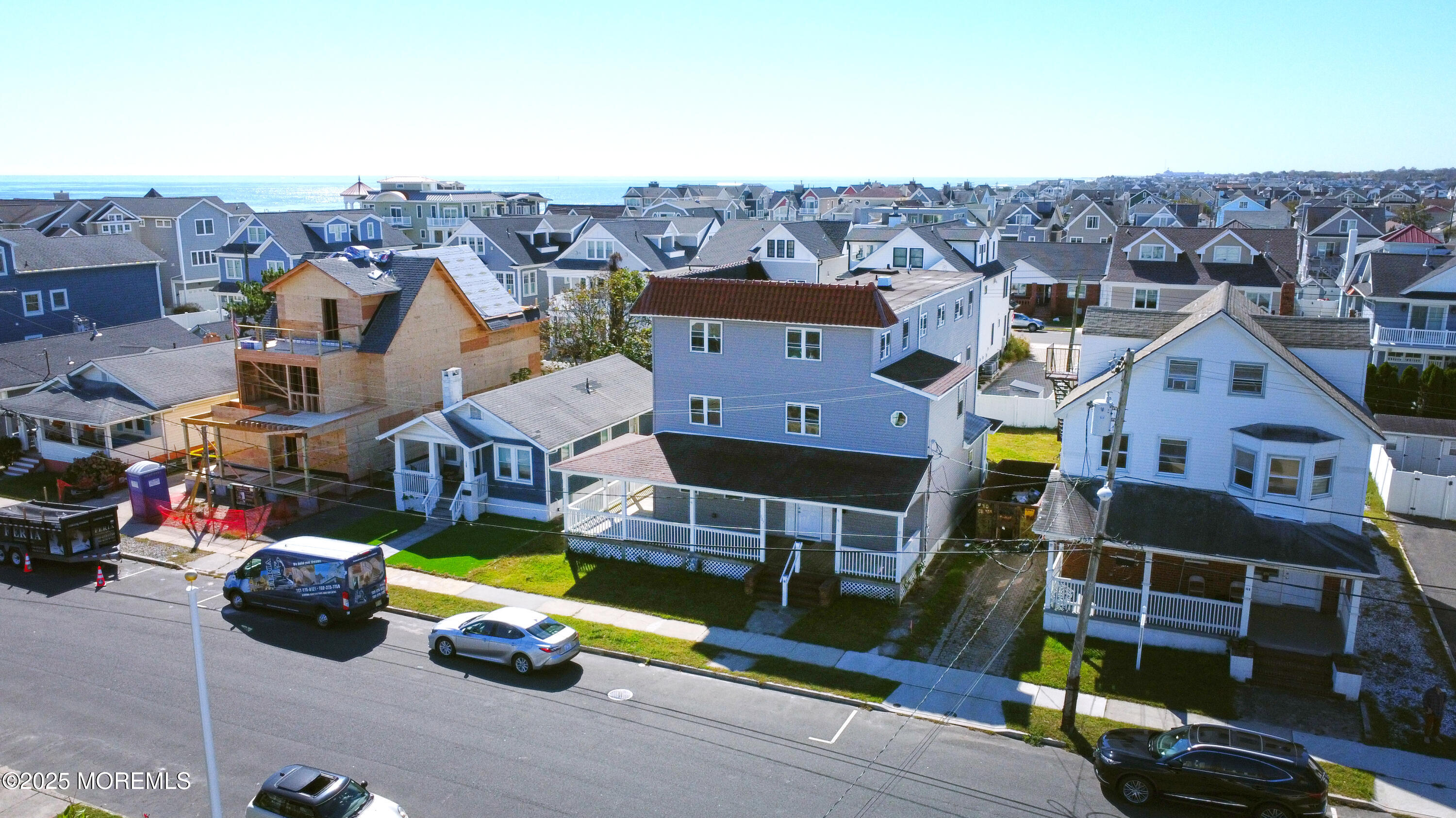 107 12th Avenue Belmar, NJ 07719 - Photo 10 of 12 an aerial view of multiple houses