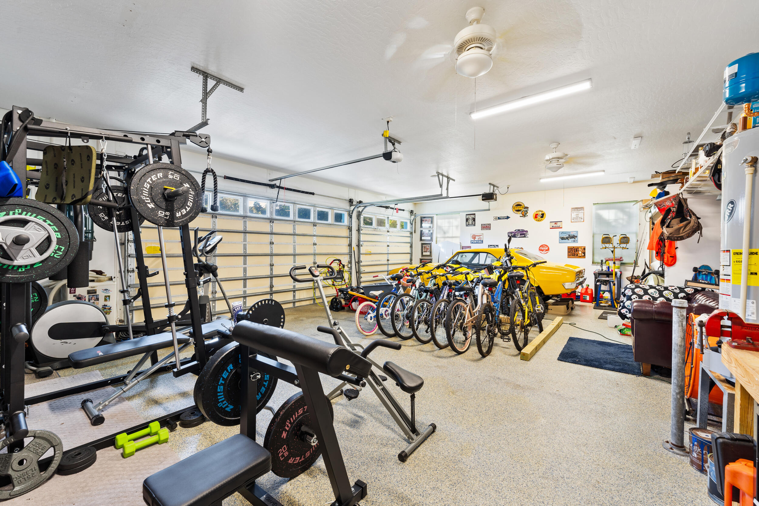 619 Fischer Hammock Road Sebastian, FL 32958 - Photo 27 of 36 a view of a room with gym equipment