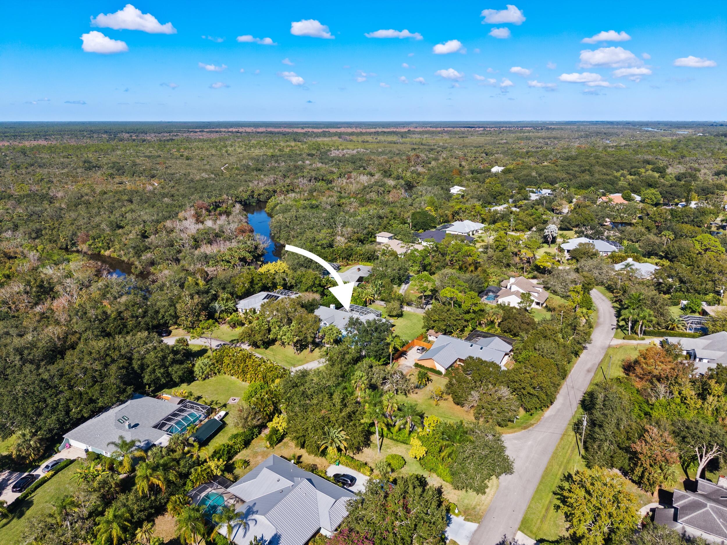 619 Fischer Hammock Road Sebastian, FL 32958 - Photo 28 of 36 view of city and an ocean
