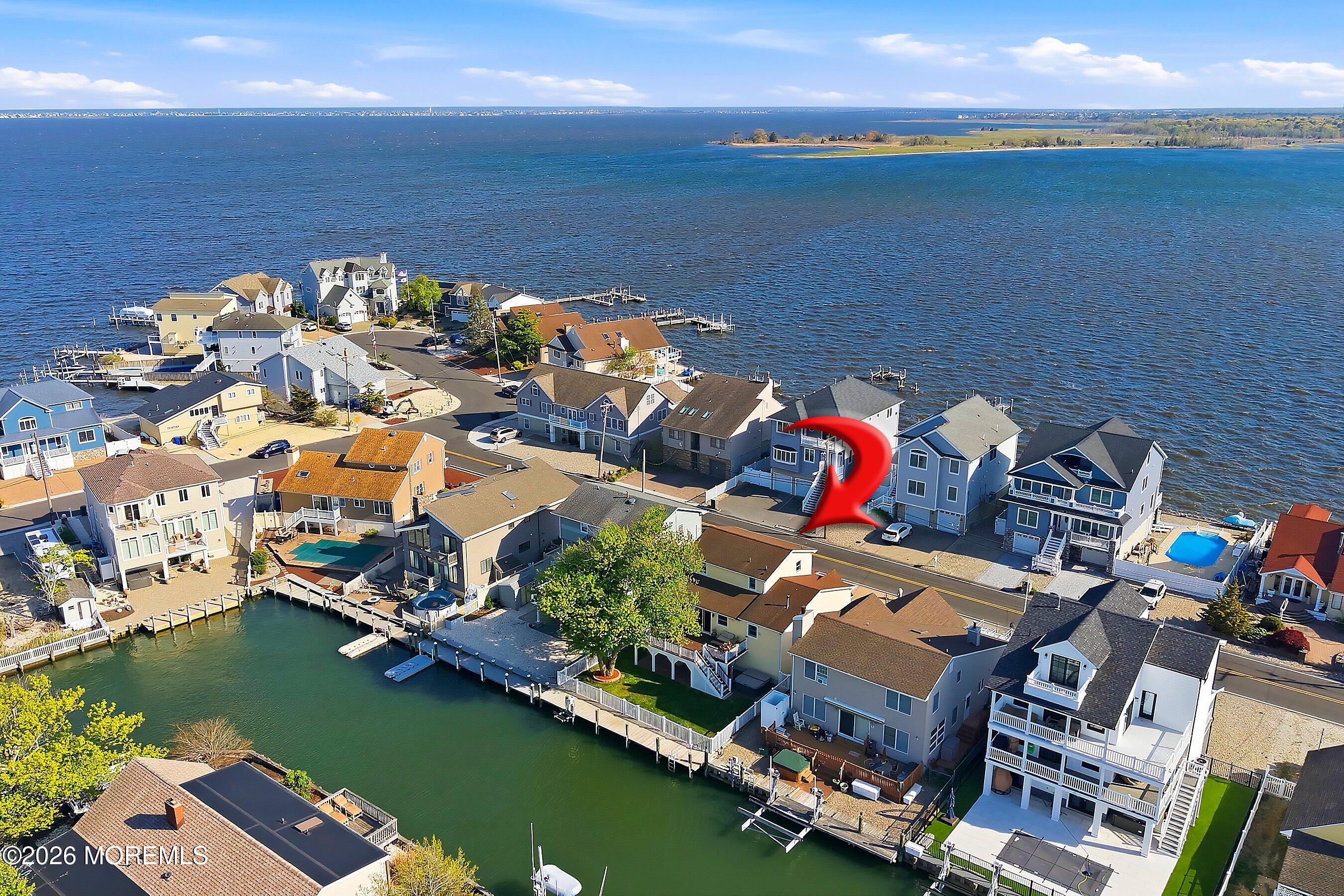 352 Silver Bay Road Toms River, NJ 08753 - Photo 37 of 43 42-Rear Right Aerial ARROW