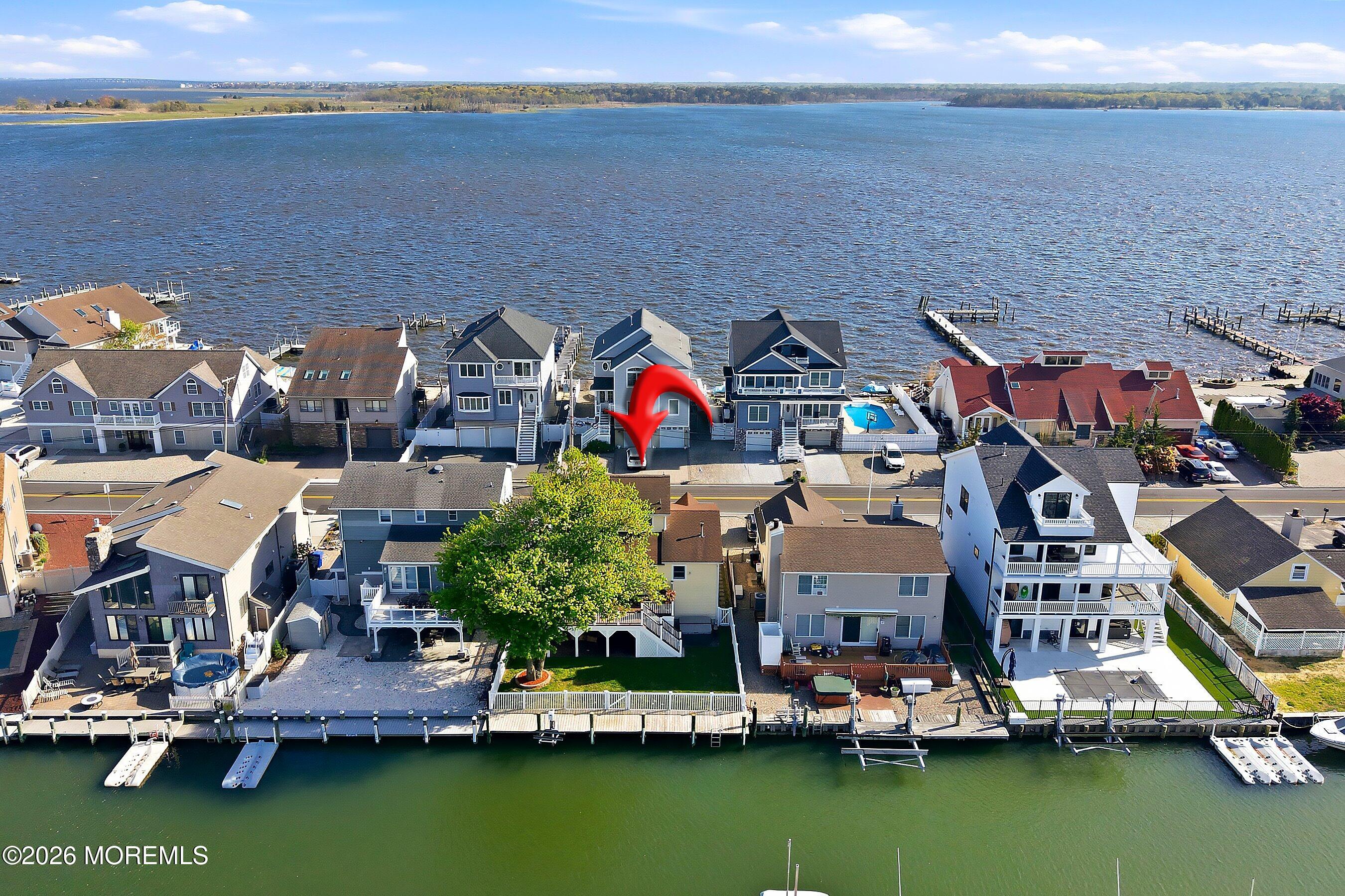 352 Silver Bay Road Toms River, NJ 08753 - Photo 39 of 43 44-Rear Aerial ARROW