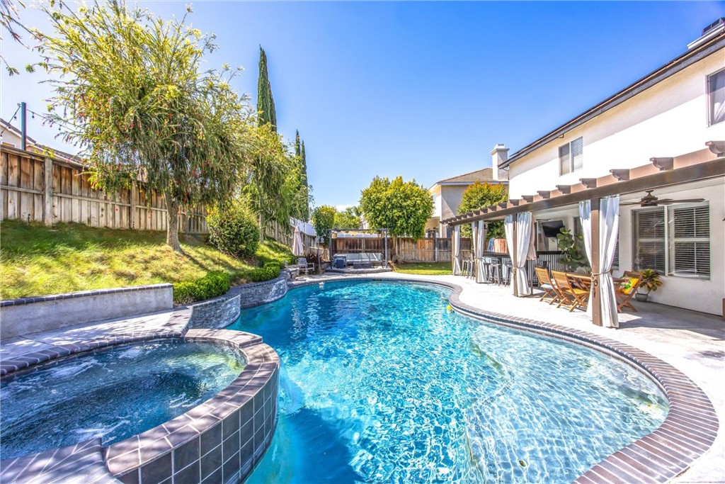 8402 Lindenhurst Street Riverside, CA 92508 - Photo 5 of 60 a view of a house with backyard and sitting area