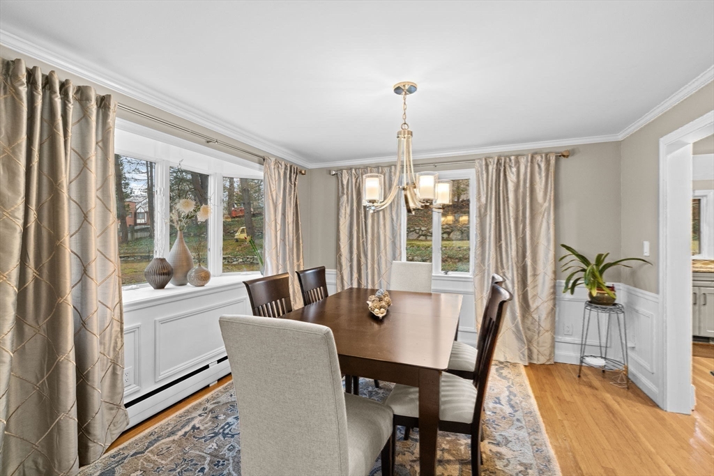 31 Doris Road Braintree, MA 02184 - Photo 8 of 20 a view of a dining room with furniture window and wooden floor