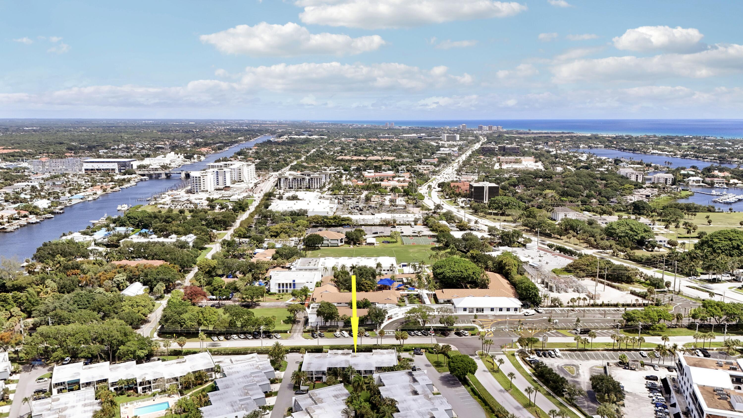 384 Golfview Road, Unit D North Palm Beach, FL 33408 - Photo 50 of 52 Aerial