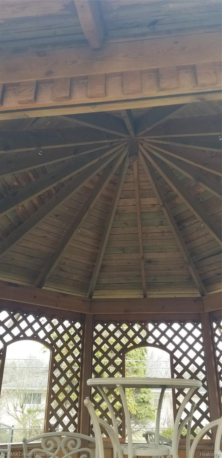 6533 Flintlock Ridge Utica, MI 48317 - Photo 33 of 53 CUSTOM CEDAR GAZEBO