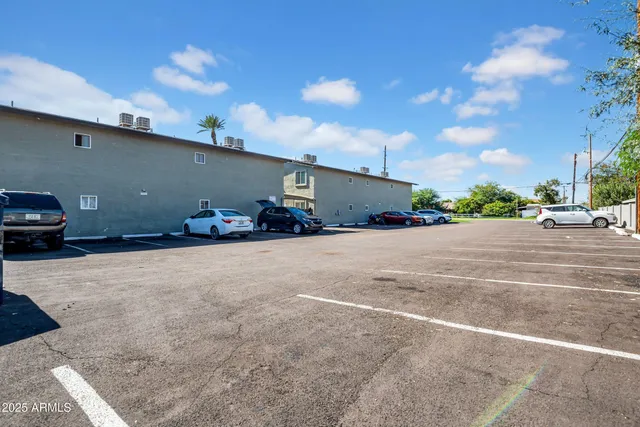 a car parked on the side of the road