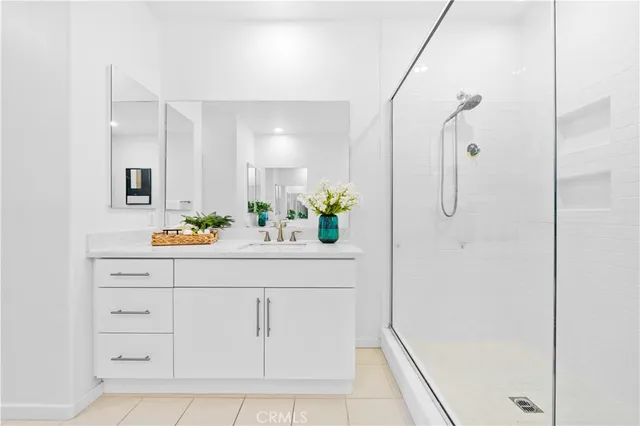 a front view of a building with parking space