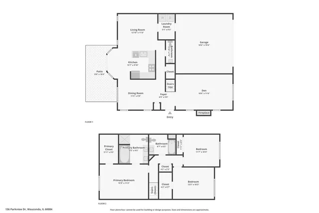$305,000 | 136 Parkview Drive, Wauconda, IL 60084