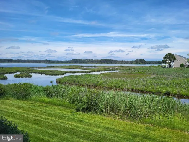 a view of an outdoor space and mountain view
