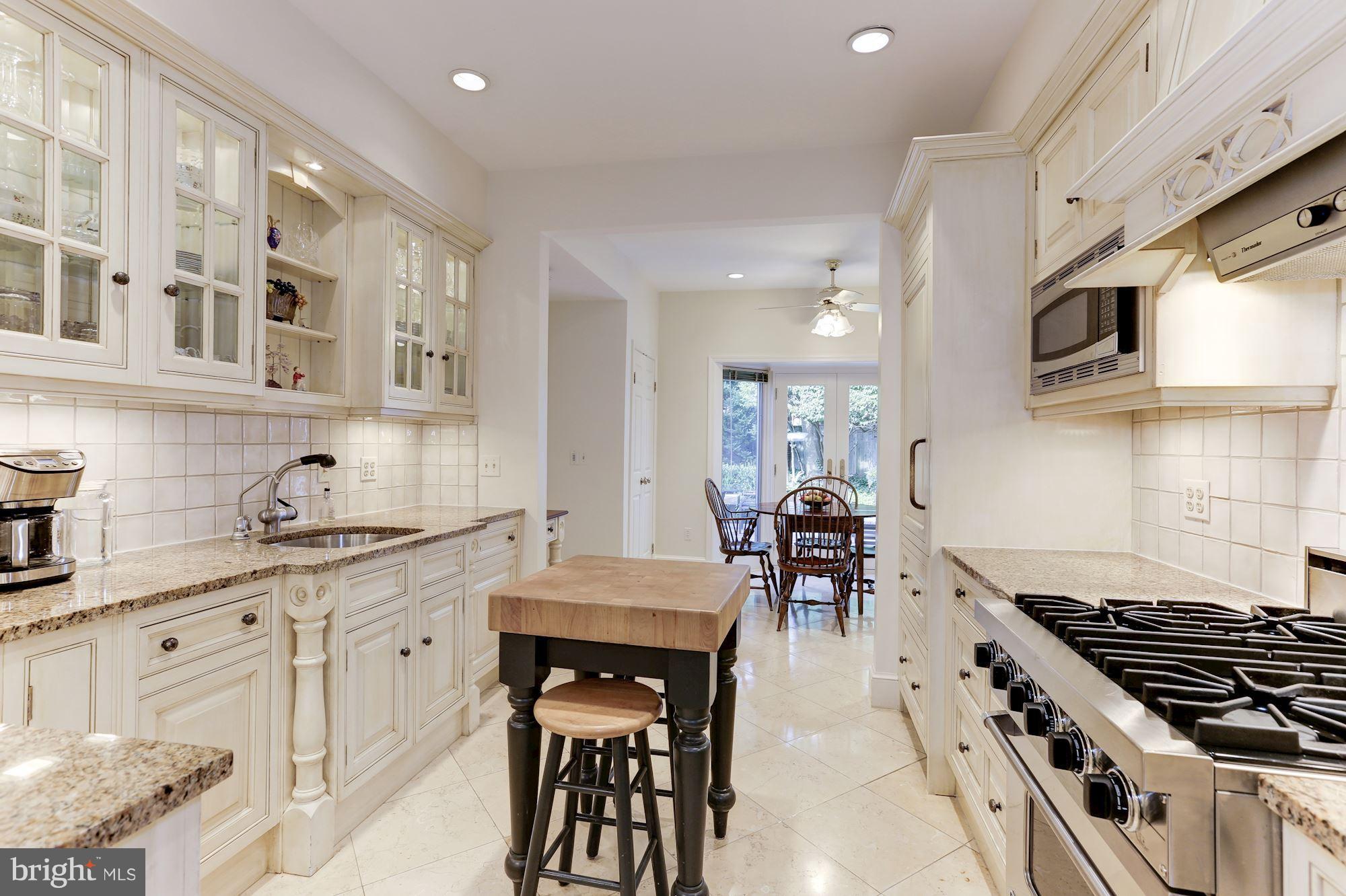 3239 Ellicott Street Northwest Washington, DC 20008 - Photo 12 of 28 Gourmet Kitchen w/ Granite Counters