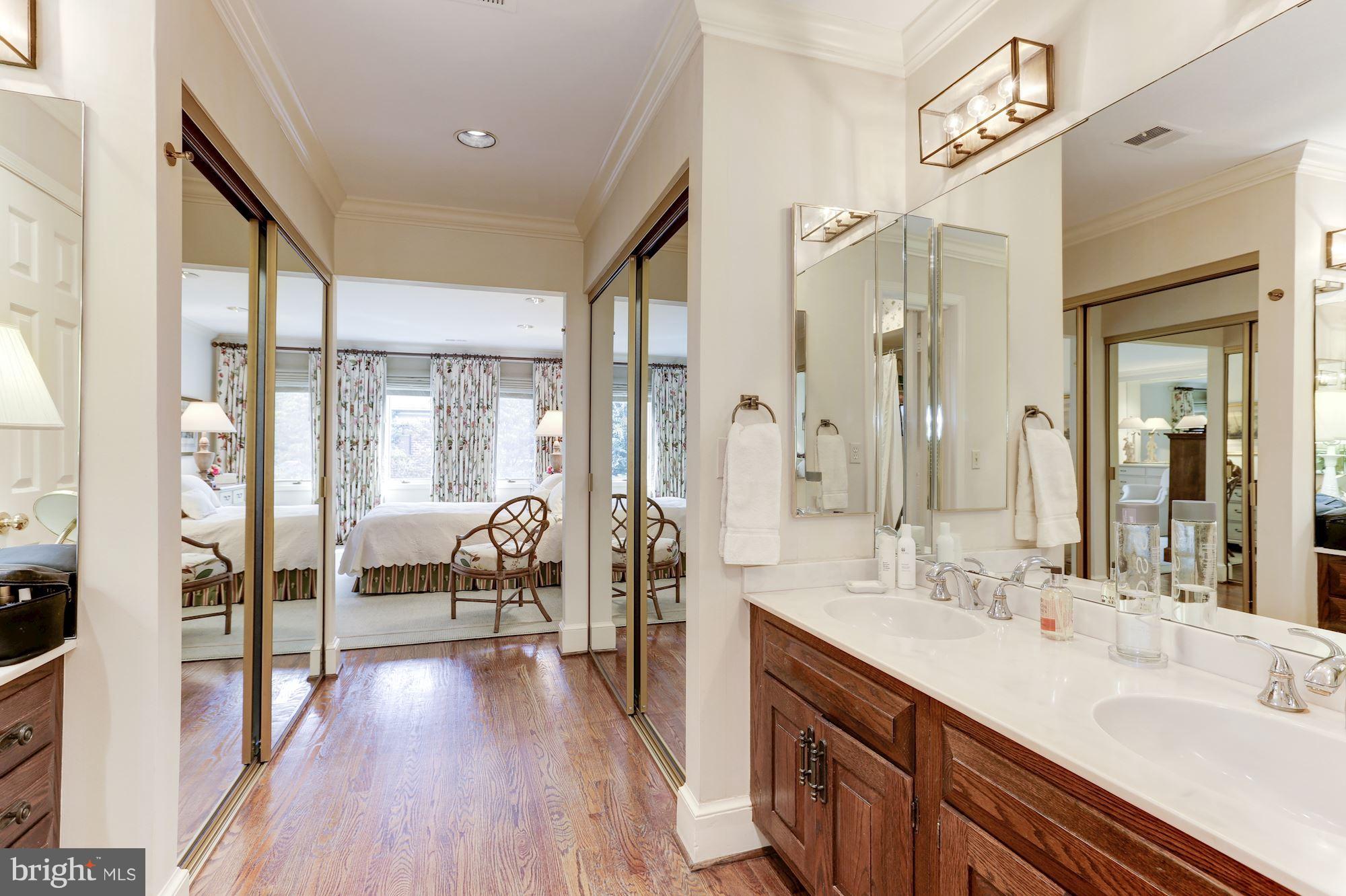 3239 Ellicott Street Northwest Washington, DC 20008 - Photo 22 of 28 Master Suite Bath & Dressing Area