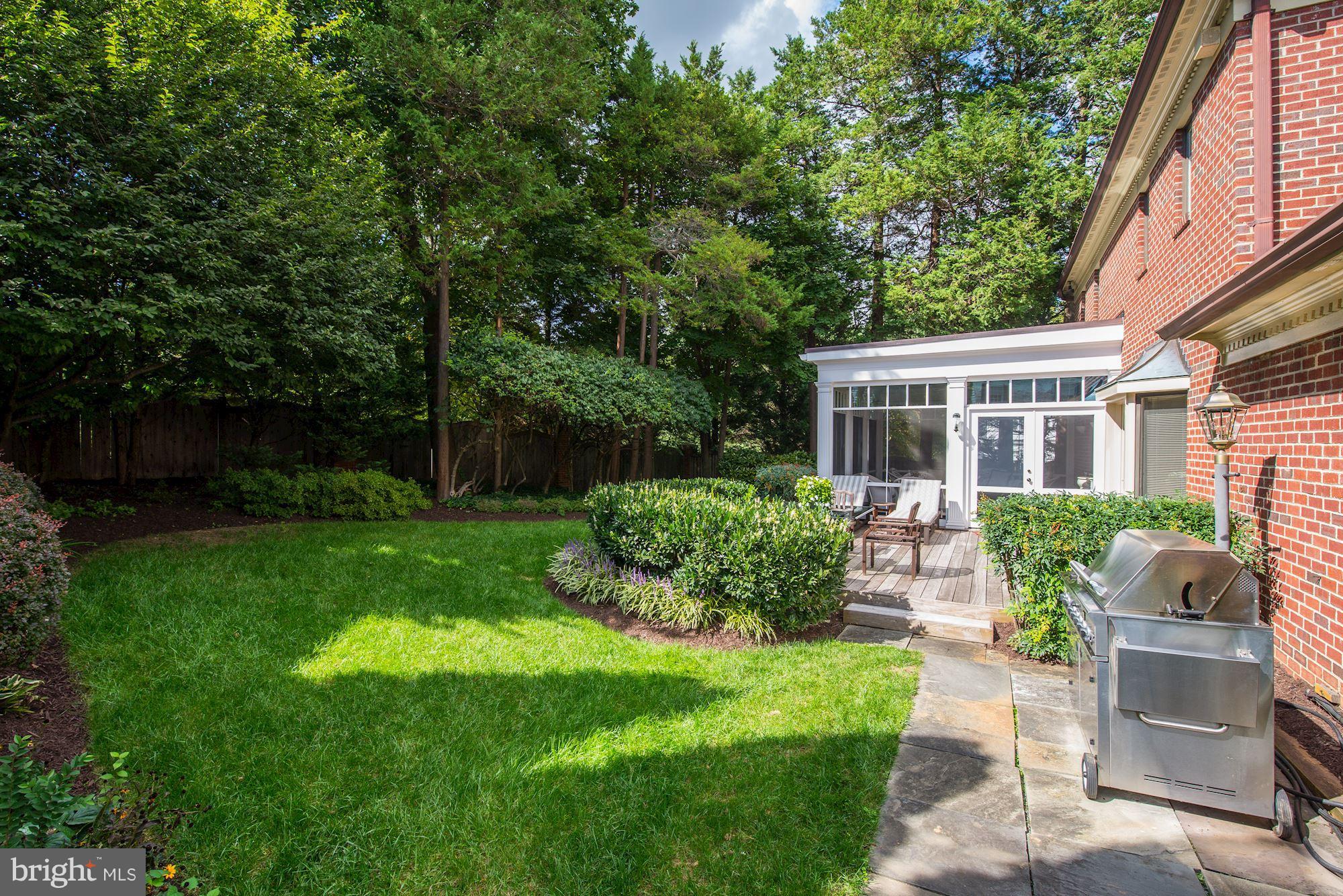 3239 Ellicott Street Northwest Washington, DC 20008 - Photo 28 of 28 Professionally Landscaped Yard & Gardens