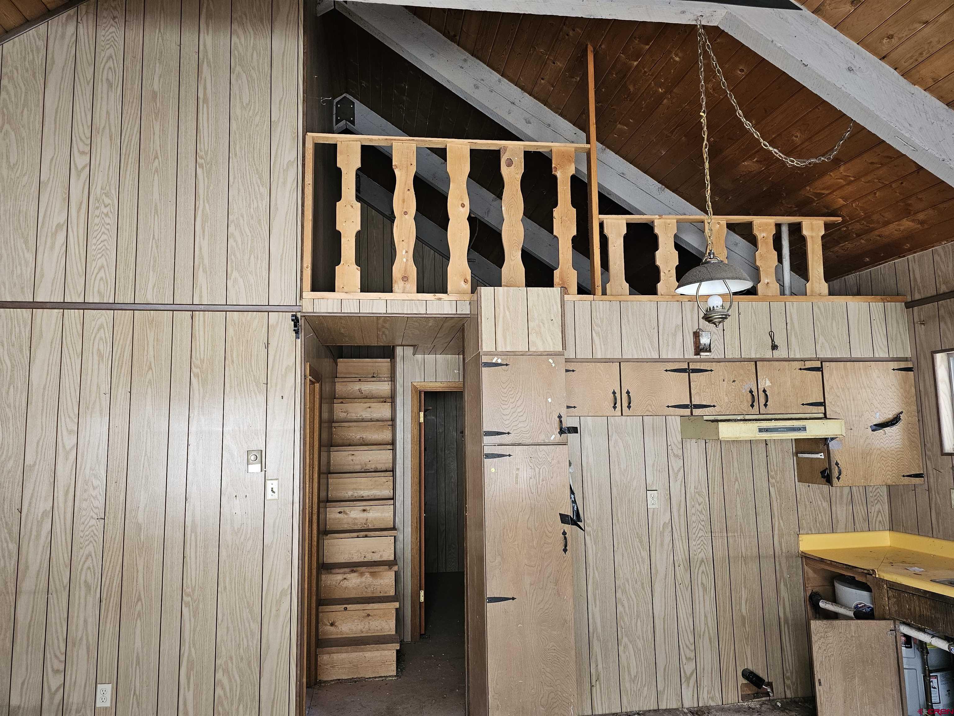 206 4th Street Ouray, CO 81427 - Photo 4 of 18 a view of wooden house with a door