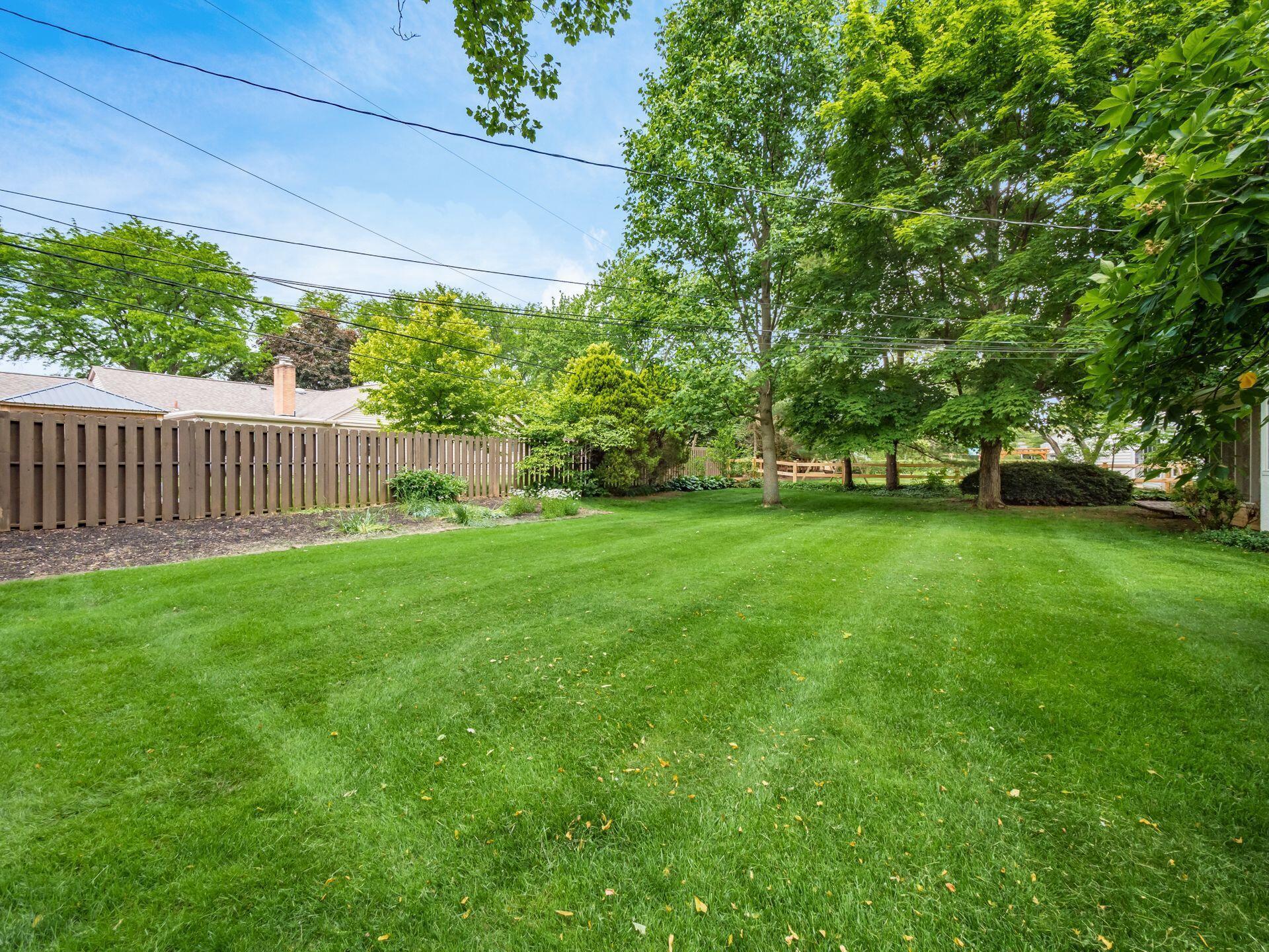 2835 Halstead Road Upper Arlington, OH 43221 - Photo 28 of 30 Another backyard view. The yard is fenced on the back and right side.