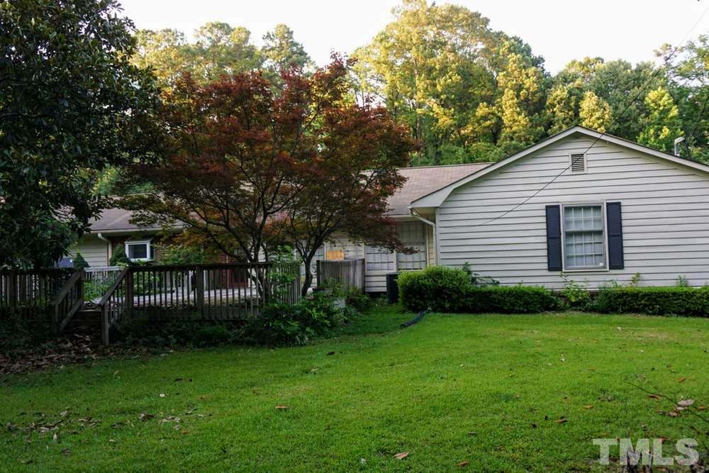 2511 West Cornwallis Road Durham, NC 27705 - Photo 22 of 27 Back of home and deck