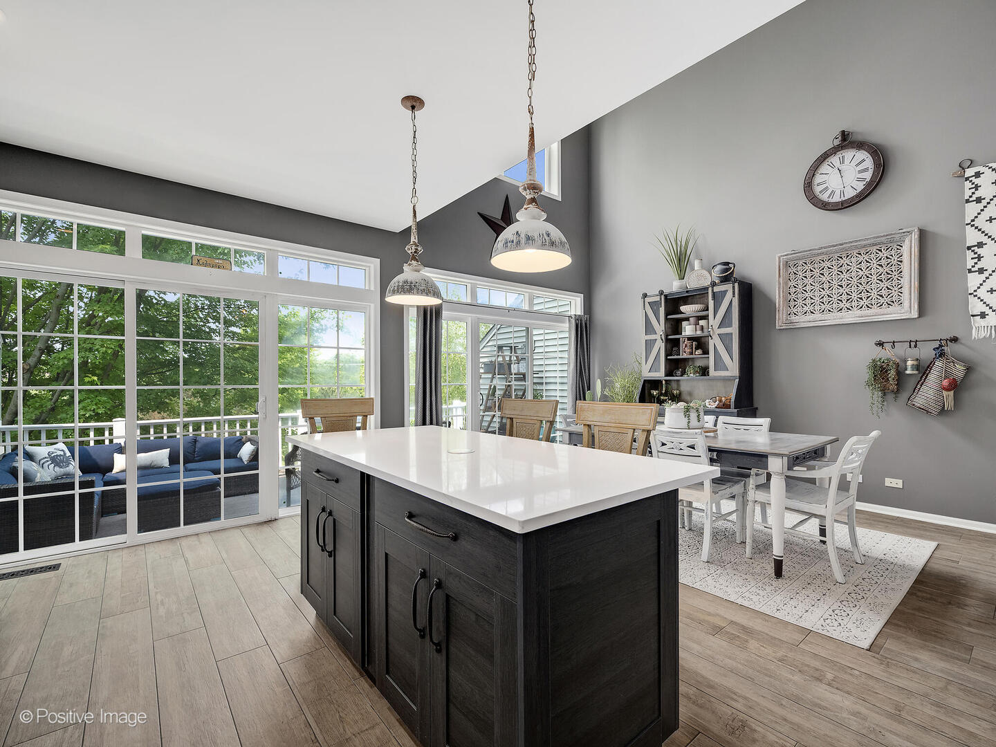 1016 Hummingbird Way Bartlett, IL 60103 - Photo 16 of 41 a large kitchen with kitchen island a large island in it