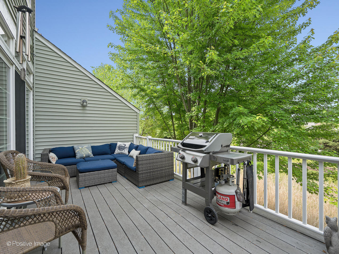 1016 Hummingbird Way Bartlett, IL 60103 - Photo 18 of 41 a roof deck with a table and chairs and wooden floor