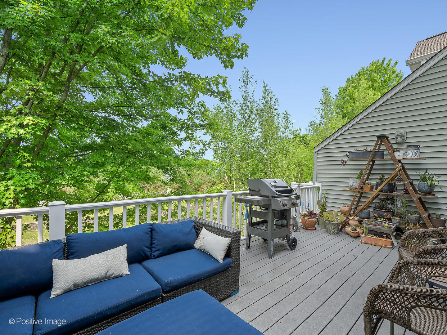 1016 Hummingbird Way Bartlett, IL 60103 - Photo 19 of 41 a balcony with wooden floor and outdoor seating