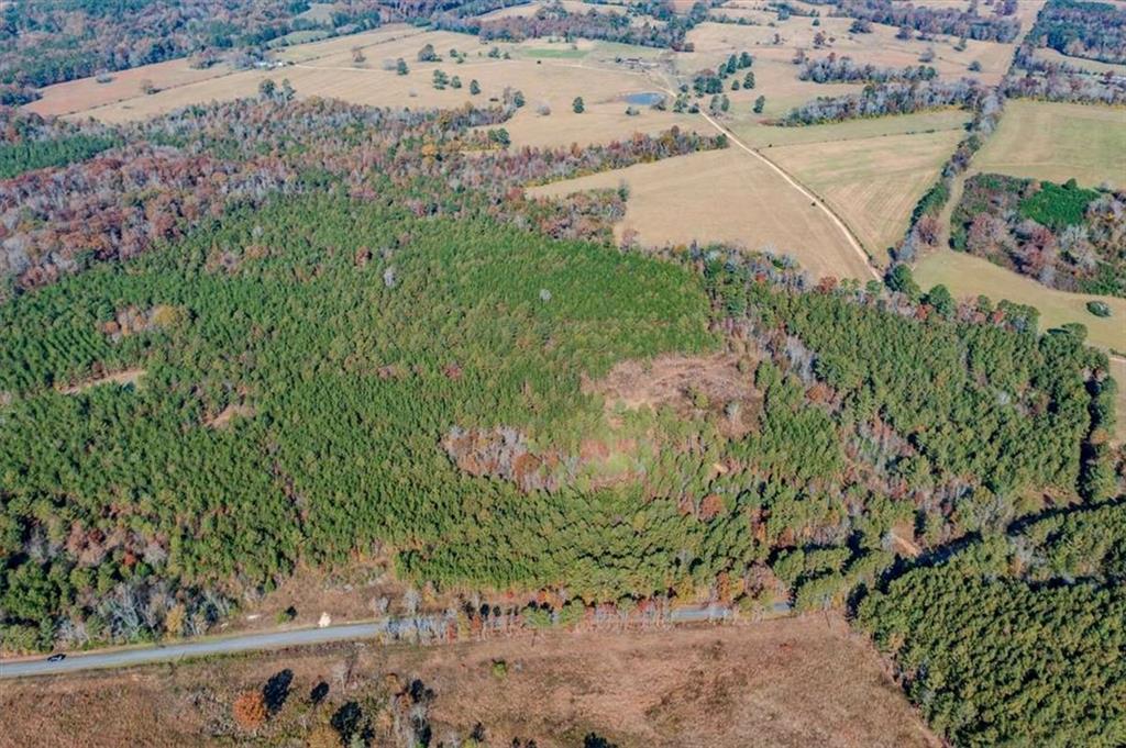 46 Owens Dairy Road Summerville, GA 30747 - Photo 11 of 16 an aerial view of a house with a yard and lake view