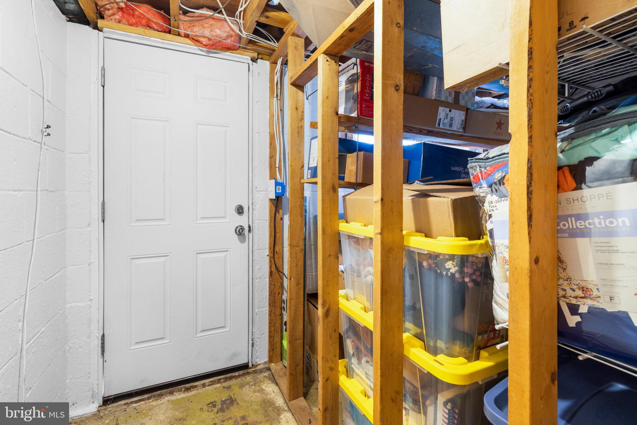 1917 Cherry Road Annapolis, MD 21409 - Photo 61 of 62 Storage area and exit outside in basement