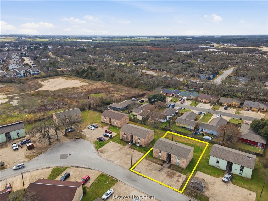 2802 Cypress Bend Circle Bryan, TX 77801 - Photo 13 of 15 an aerial view of residential houses with outdoor space