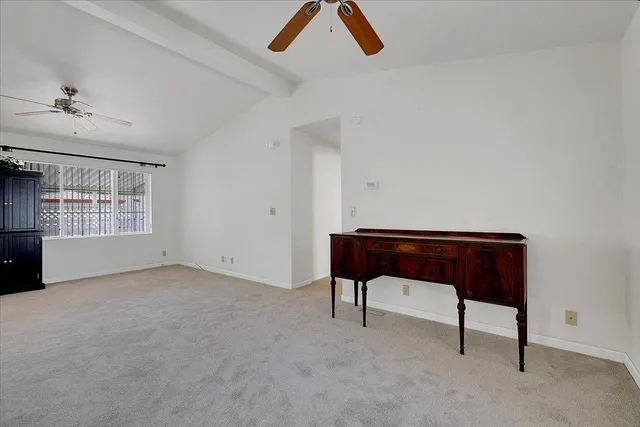 a room with furniture and window