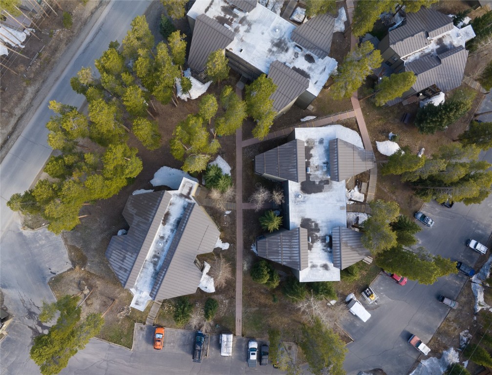 1179 Ski Hill Road, Unit 147 Breckenridge, CO 80424 - Photo 34 of 43 an aerial view of residential houses with outdoor space