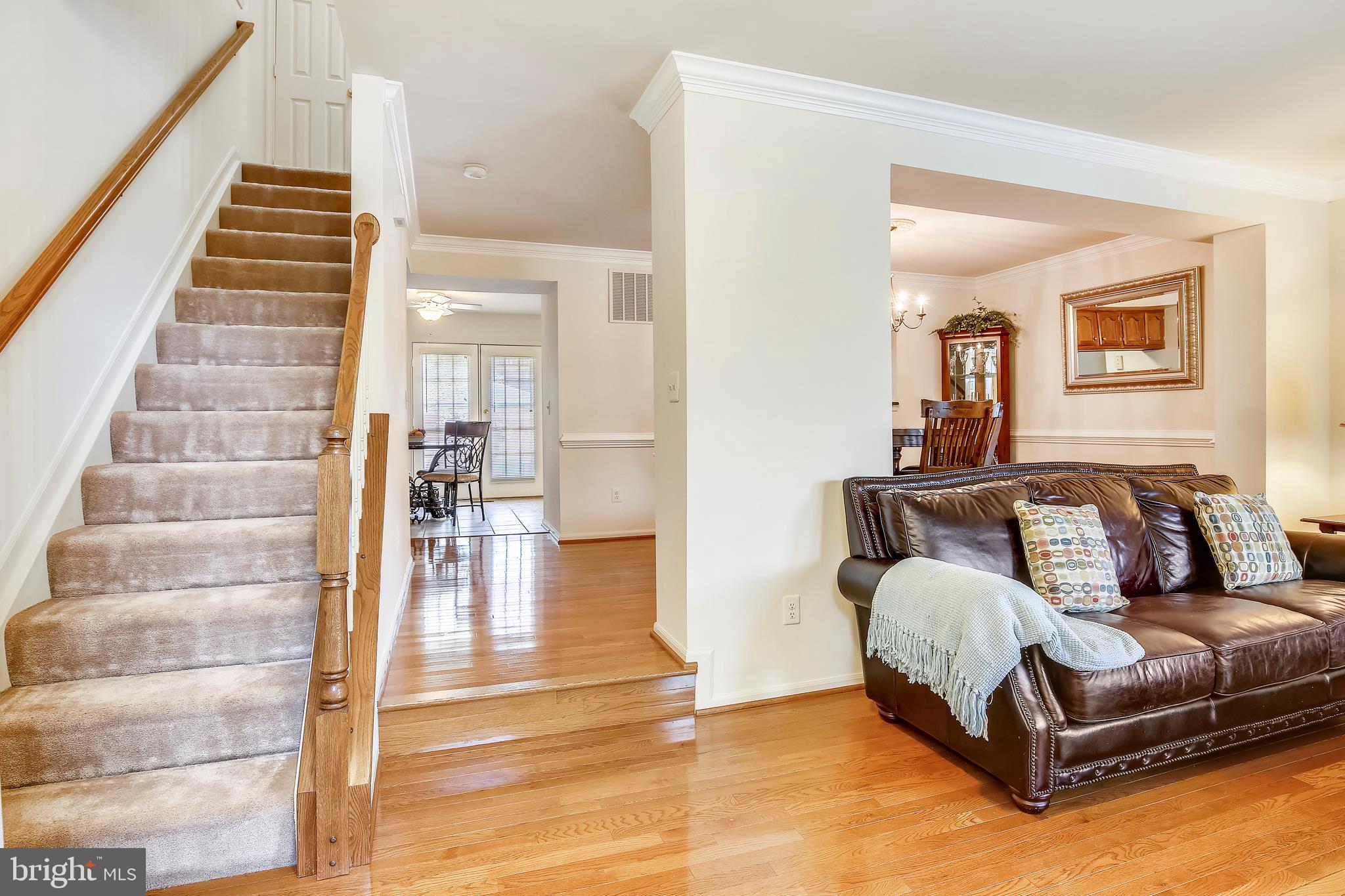 6503 Castine Lane Springfield, VA 22150 - Photo 24 of 54 Stairs going upstairs