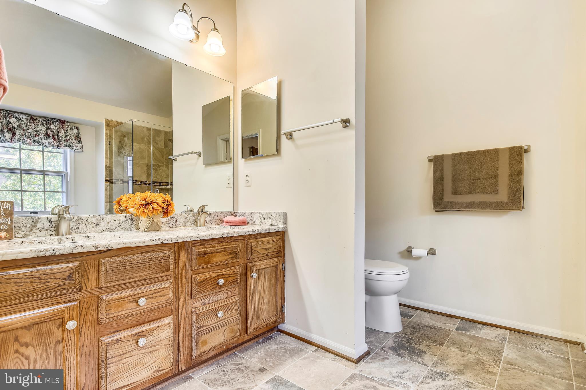 6503 Castine Lane Springfield, VA 22150 - Photo 33 of 54 Double vanity sink with granite in master bath