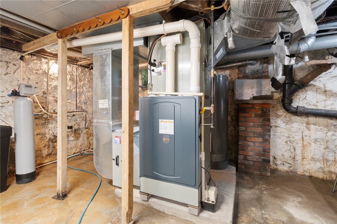 11805 Wilson Road Butler, NY 14590 - Photo 37 of 48 The TRANE FURNACE! Such a clean WALK OUT BASEMENT!