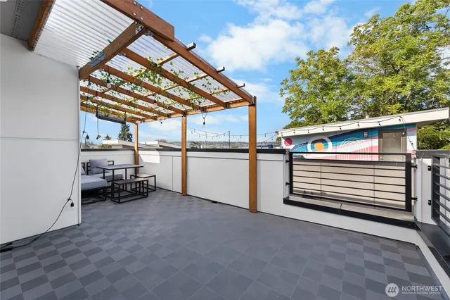 a view of storage and utility room