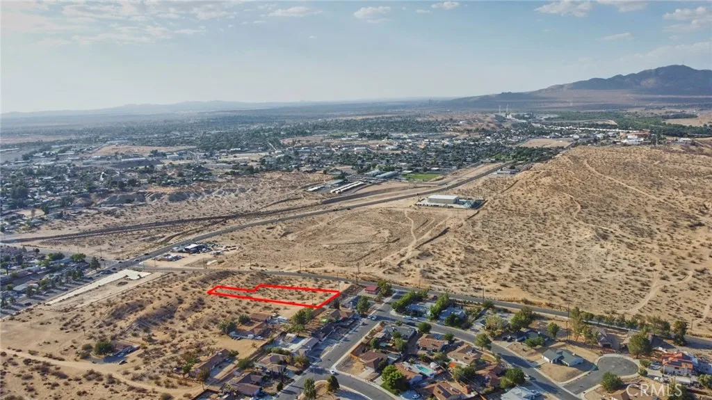 0 Seneca Road Victorville, CA 92392 - Photo 11 of 12 an aerial view of residential house and sandy dunes