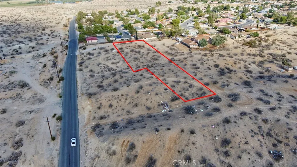 0 Seneca Road Victorville, CA 92392 - Photo 7 of 12 a view of a road with a yard