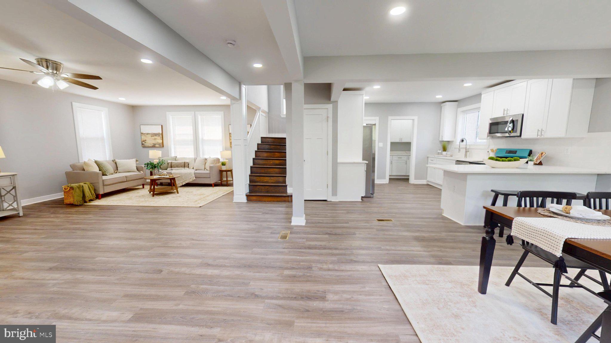5728 Clover Road Baltimore, MD 21215 - Photo 3 of 37 Spacious, modern open-concept living.