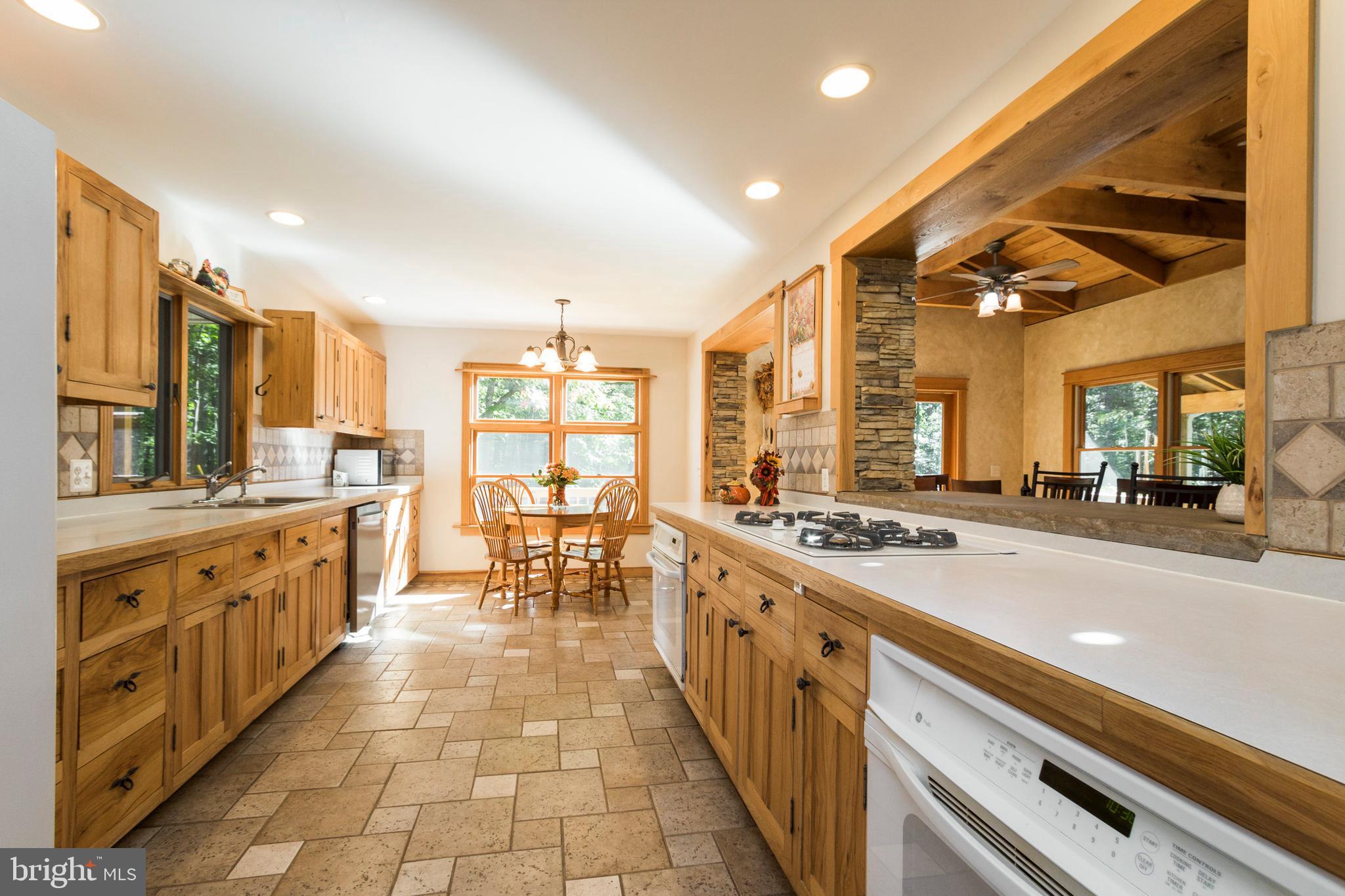 5737 Balls Mill Road Midland, VA 22728 - Photo 20 of 71 Gourmet Kitchen Opens to Breakfast Nook