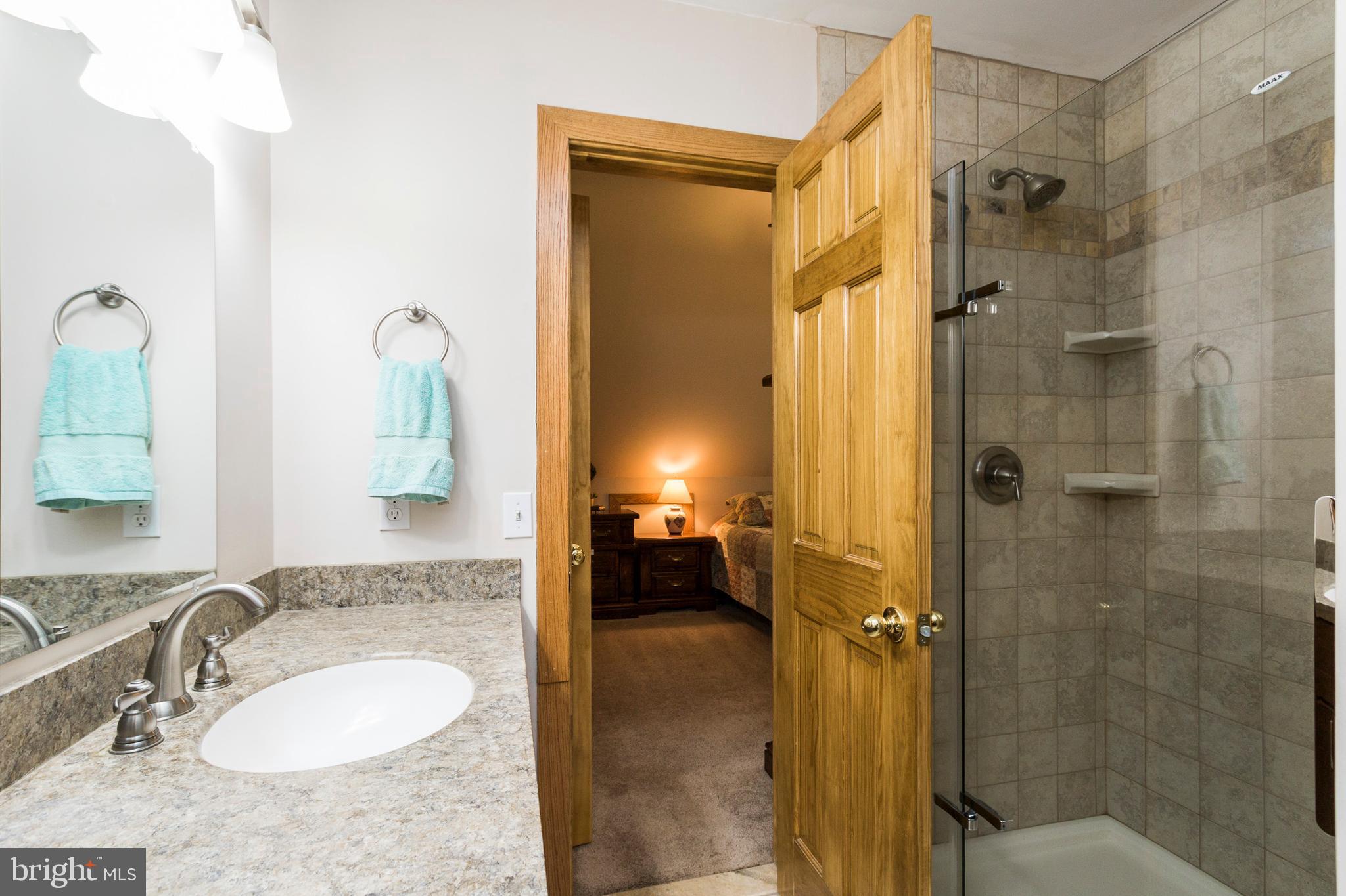 5737 Balls Mill Road Midland, VA 22728 - Photo 39 of 71 Owner's Bath with Large Shower with Tile Surround