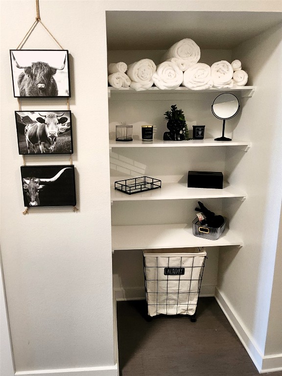2505 Thornton Road, Unit 2307 Austin, TX 78704 - Photo 8 of 36 a kitchen with a cabinets and wooden floor