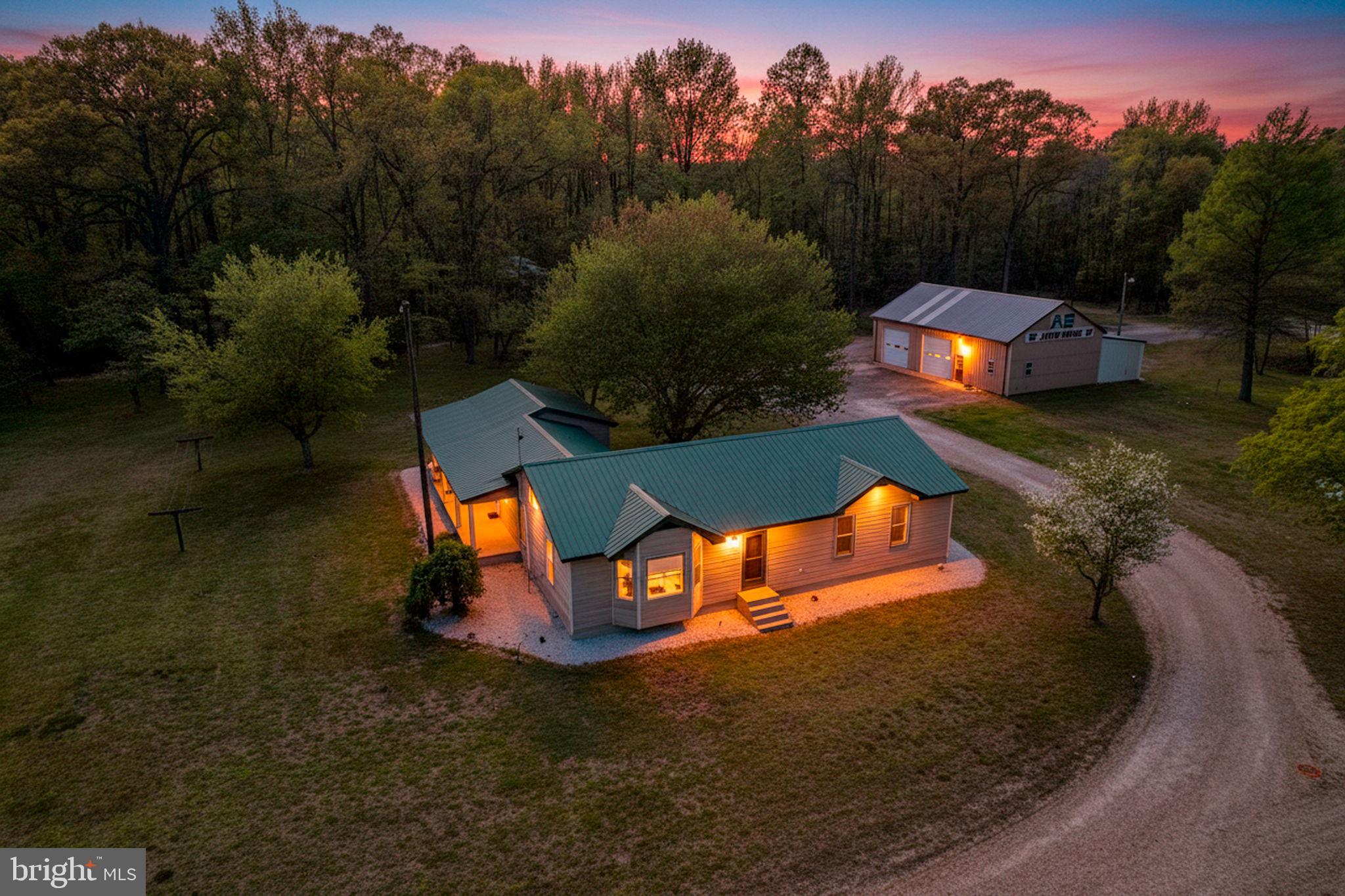Charming home nestled in nature's embrace.